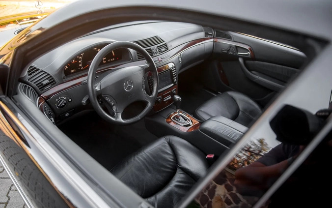 Mercedes-Benz Klasa S cena 37900 przebieg: 210000, rok produkcji 2004 z Kosów Lacki małe 667